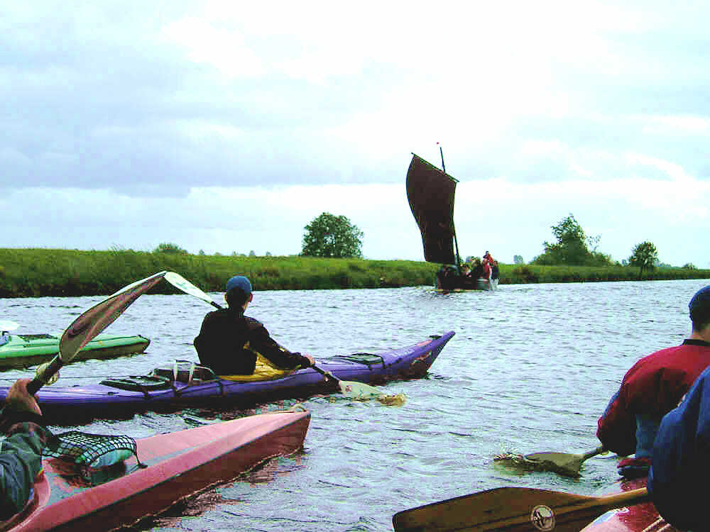 Ottersberger Kanuten auf der Hamme